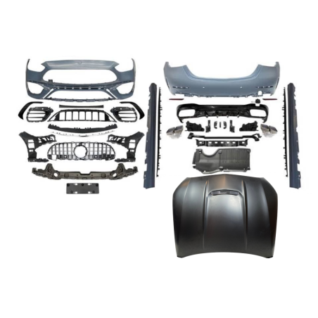Kit Estetici Mercedes W206 4 Porte Look AMG C63