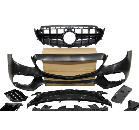 Paraurti Anteriore Mercedes W213 4p 2016-2019 / C238 look AMG E63