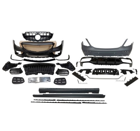 Kit De Carrocería Mercedes W213 2016-2019 look AMG E63 ABS
