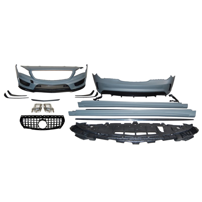 Kit Carrocería Mercedes W117 4P / SW 13-16 Look AMG