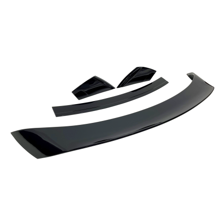 Spoiler Ford Mustang 2015-2020 Look GT350 II Nero lucido