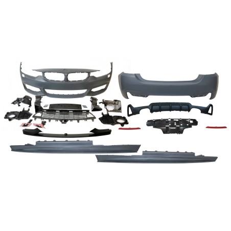 Body Kit BMW F32/ F33 Look M Performance 2 Exhausts Double