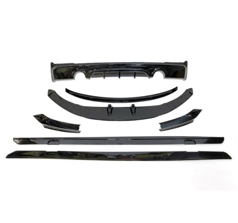 Kit De Carrocería BMW F22 / F23 Look M Performance Brillante Negro