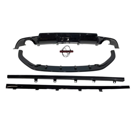 Kit De Carrocería Volkswagen Golf 7.5 Brillante Negro