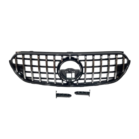 Front Grill Mercedes GLC X254 2023+ Look GT Chromed Camera