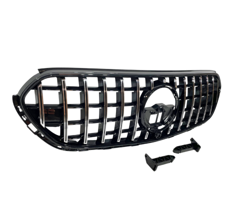 Front Grill Mercedes GLC X254 2023+ Look GT Chromed Camera