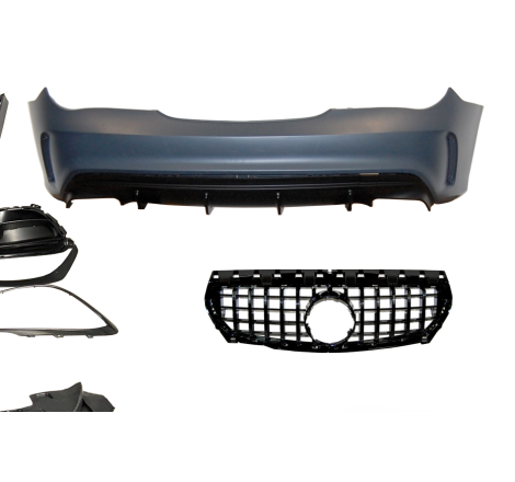 Kit Carrocería Mercedes W117 13-16 4P / SW LCI Look AMG A45 Parrilla