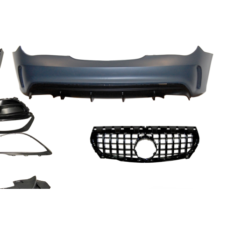 Body Kit Mercedes W117 13-16 4D / SW Facelift Look AMG A45 Sport grill