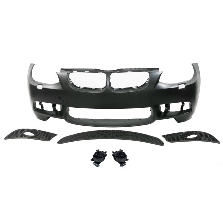Paragolpes Delantero BMW E92 / E93 10-12 LCI Look M3 Parrillas Antinieblas