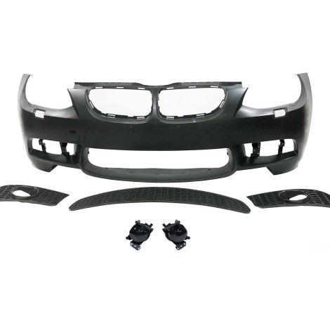 Paragolpes Delantero BMW E92 / E93 10-12 LCI Look M3 Parrillas Antinieblas