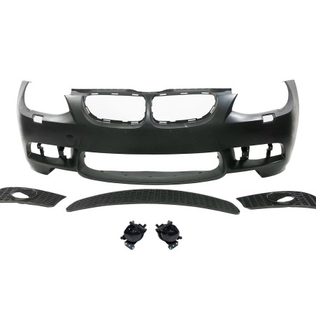 Paragolpes Delantero BMW E92 / E93 10-12 LCI Look M3 Parrillas Antinieblas
