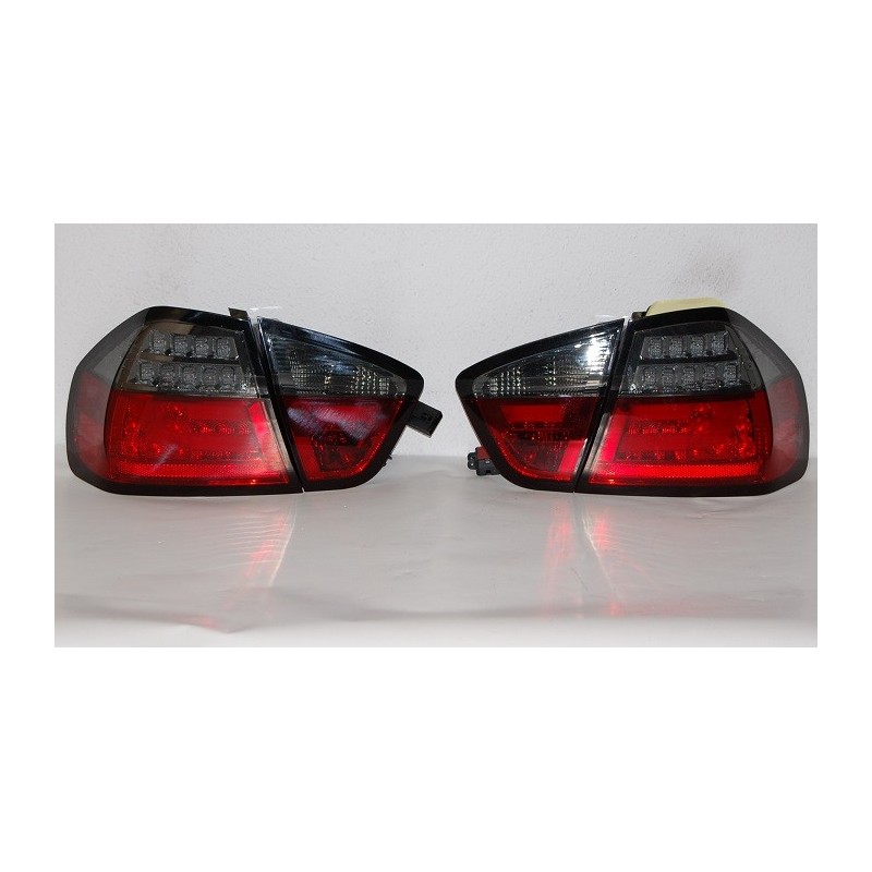 Fanali Posteriori Cardna BMW E90 05 Led Lightbar Red/Smoked