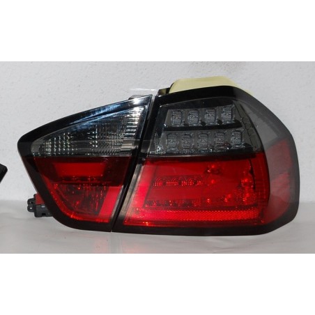 Fanali Posteriori Cardna BMW E90 05 Led Lightbar Red/Smoked
