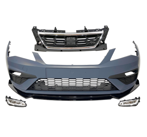 Paragolpes Delantero Seat Leon F5 2013-2019 Look FR Spoiler