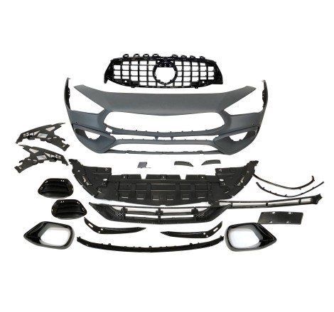 Front Bumper Mercedes W118 / C118 CLA Sedan/Shooting Brake Look A45
