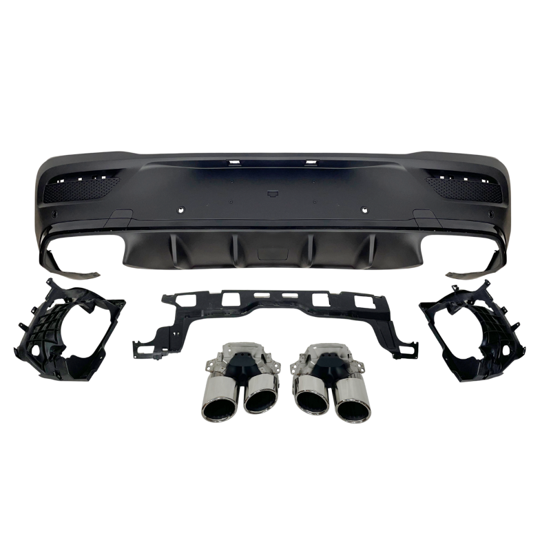 Rear Diffuser Mercedes C167 GLE 2020 Tails Look E53 Black