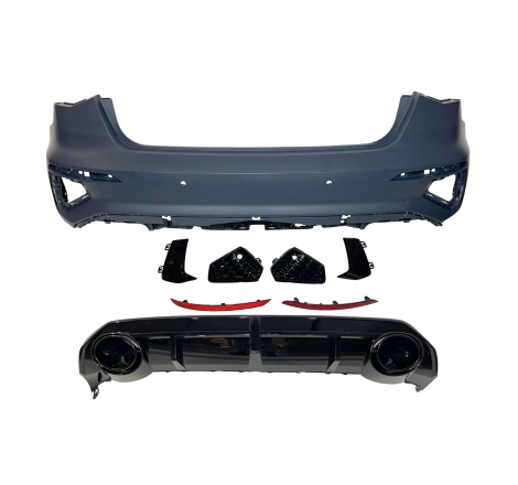 Rear Bumper Audi A3 Hatchback 2019-2024, Look RS3