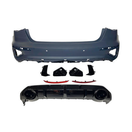 Paraurti Posteriore Audi A3 Hatchback 2019-2024 Look RS3