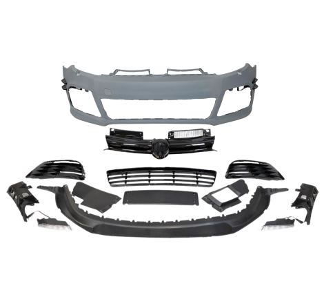 Paraurti Anteriore Volkswagen Golf 6 R20 Flaps Look WRC