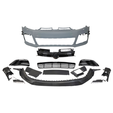 Paraurti Anteriore Volkswagen Golf 6 R20 Flaps Look WRC