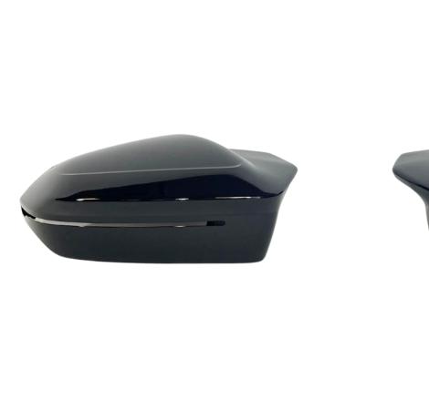 Mirror Covers BMW G60 2024+ Look M5 /M60I Glossy Black