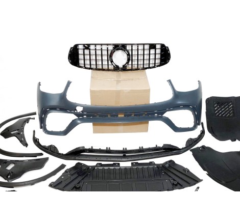 Kit De Carrocería Mercedes X253 GLC 2020+ Look AMG GLC63