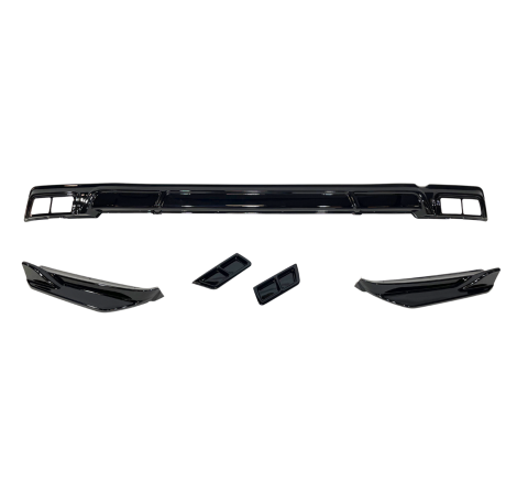 Diffusore Posteriore Ford Transit / Toureo Custom MK2 2023+ Nero lucido
