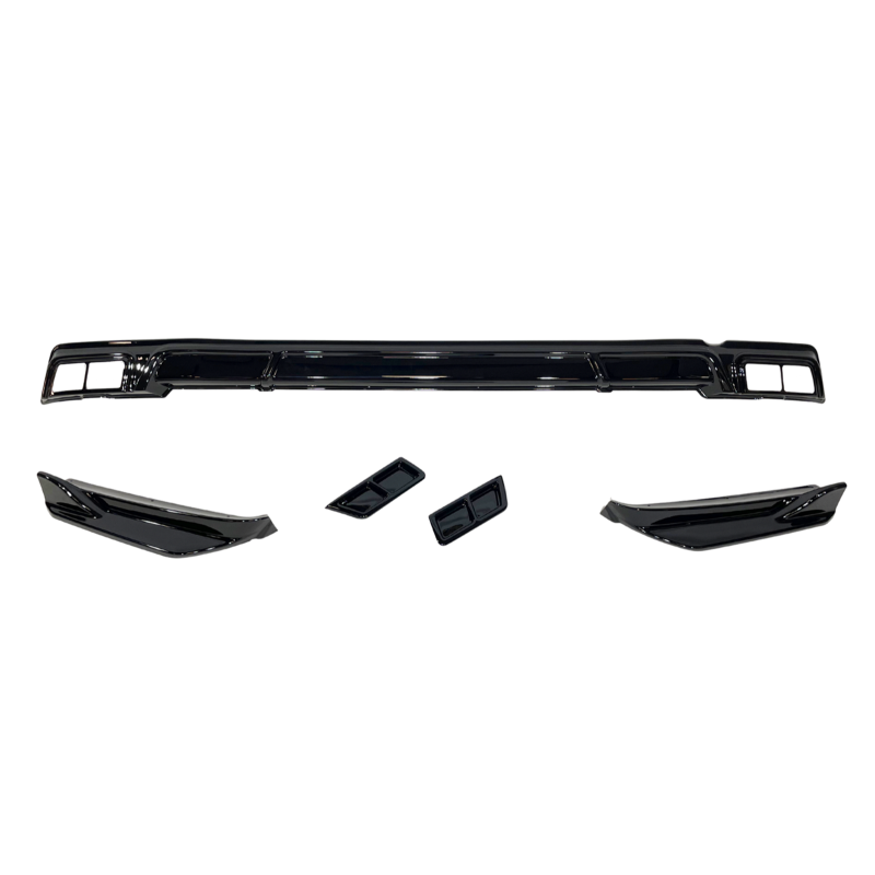 Diffusore Posteriore Ford Transit / Toureo Custom MK2 2023+ Nero lucido
