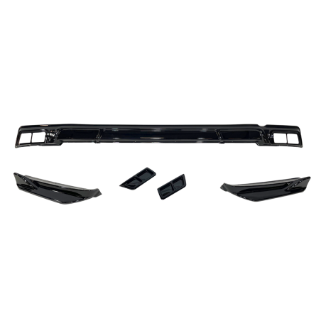 Diffusore Posteriore Ford Transit / Toureo Custom MK2 2023+ Nero lucido