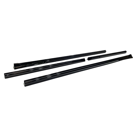 Diffusore Minigonne Ford Transit / Toureo Custom MK2 2023+ Nero lucido