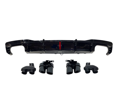 Rear Diffuser Audi A7 C8 2019-2024 Look S7 to SLine