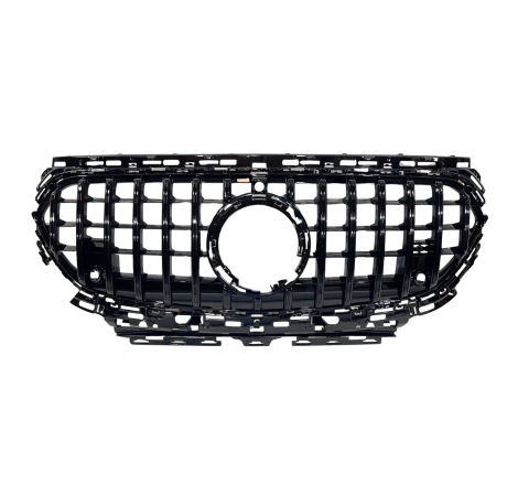 Parrilla Mercedes W214 Look GT FULL BLACK Cámara