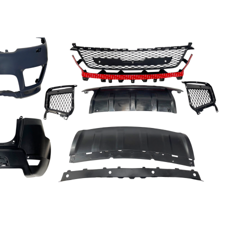 Paragolpes Delantero Range Rover Sport L494 Facelift 2018+ Look SVR Model II