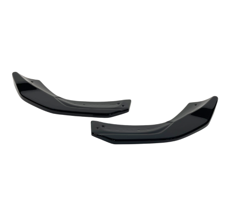Punteras traseras Mercedes W177 Look A45 Negro Brillo