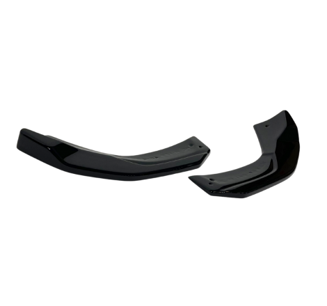 Punteras traseras Mercedes W177 Look A45 Negro Brillo