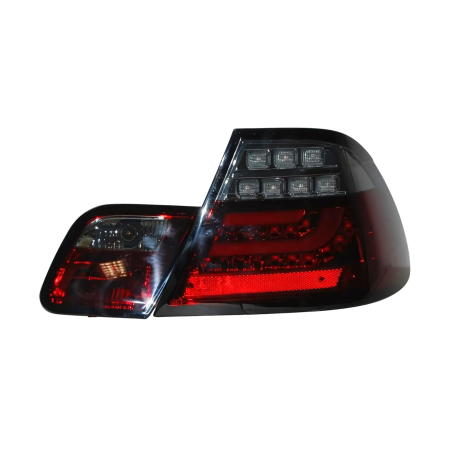 Pilotos Trasero BMW E46 2P 03-05 Led Red Smoked Cardna