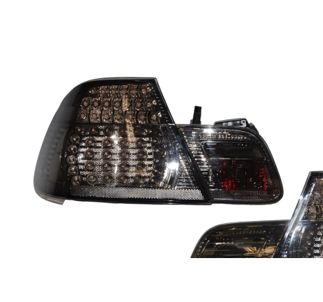 Pilotos Traseros BMW E46 Coupe, '98 Led Smoked.