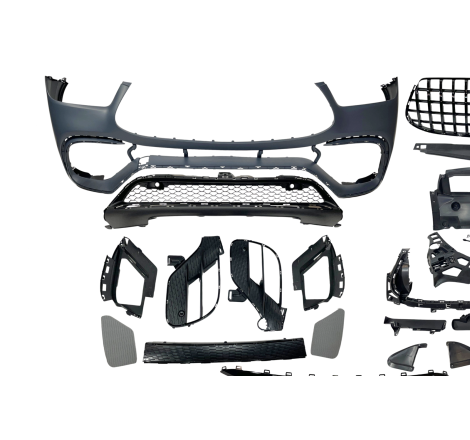 Front bumper Mercedes W167 / C167 2020+ GLE Look AMG
