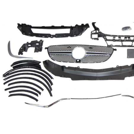 Kit De Carrocería Mercedes W166 GLE 2014-2018 look AMG E63 ABS