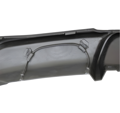 DIFUSOR TRASERO BMW F30 / F31 LOOK PERFORMANCE 2 SALIDAS