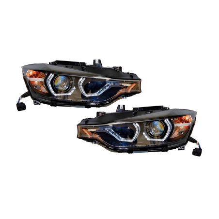 Fanali Day Light De Dia BMW F30 / F31 Xenon DRL Black