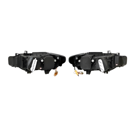Set Of Headlamps Day Light BMW F30 / F31 12-15 Xenon DRL Black