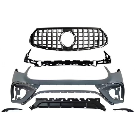 Front Bumper Mercedes X254 GLC 2023+ look AMG GLC63S