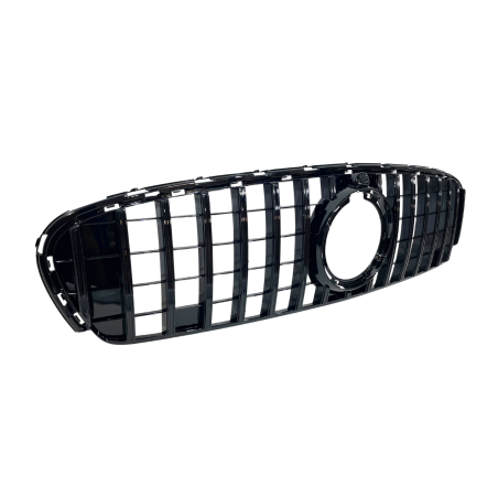 Front Grill Mercedes GLC X253 2020 Look GT Black II Camera