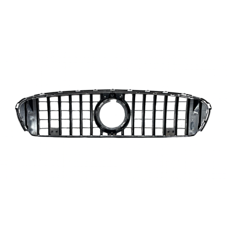 Front Grill Mercedes GLC X253 2020 Look GT Black II Camera