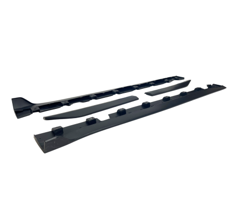 Taloneras Ford Mustang 2015-2020 Look GT500 II Negro Mate