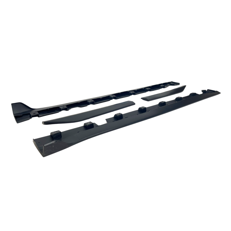 Taloneras Ford Mustang 2015-2020 Look GT500 II Negro Mate