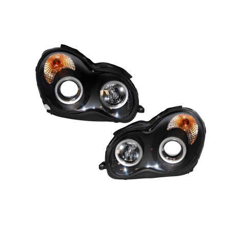 Faros Delanteros Mercedes W203 2001-2007 Black