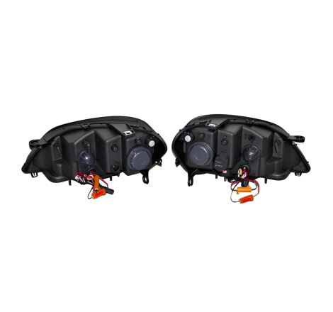 Faros Delanteros Luz De Dia Mercedes W164 05-08 Intermitente Secuencial Led Black