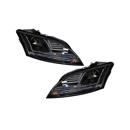 Faros Delanteros Luz De Dia AUDI TT 10-15 Xenon DRL Black